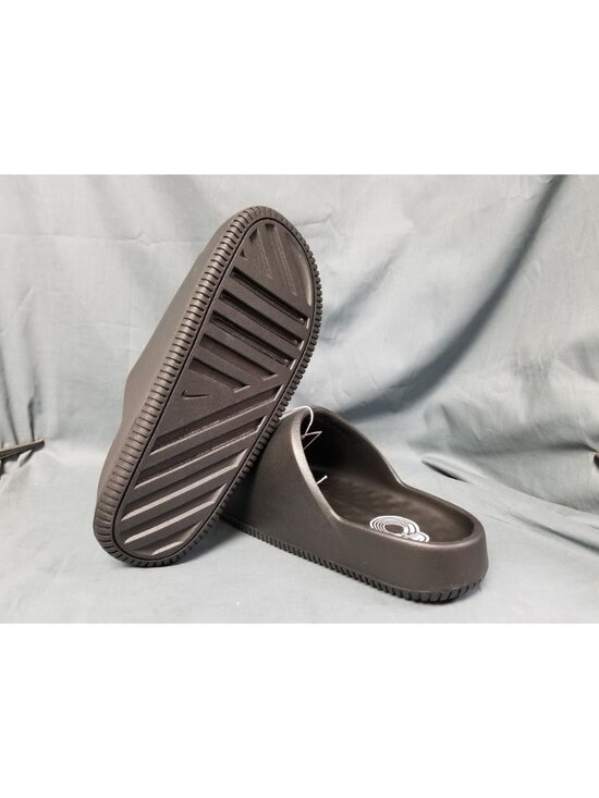 Nike Calm Slide Slides Slip On Triple Black Men\'s Size 14 NEW W/TAGS! main image 6
